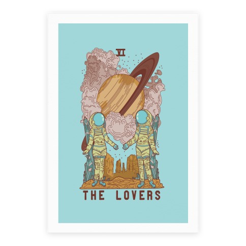 The Lovers in Space Poster