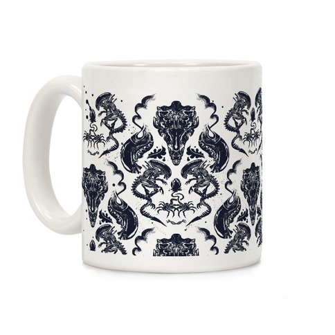 Xenomorph Pattern Coffee Mug