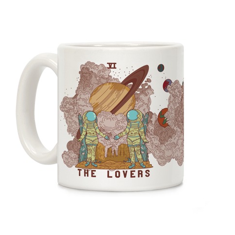 The Lovers in Space Coffee Mug