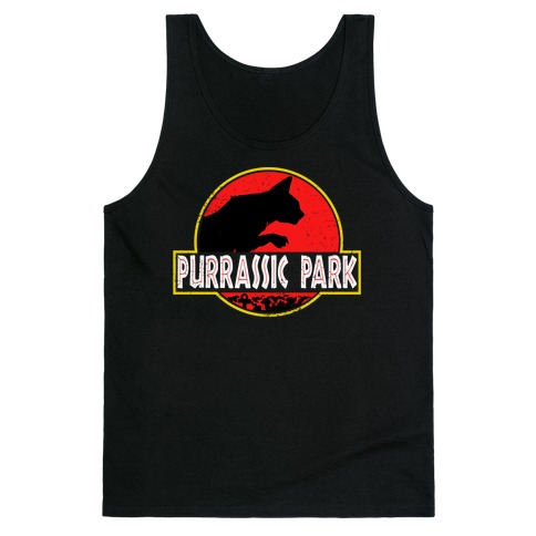 Purrassic Park Tank Top