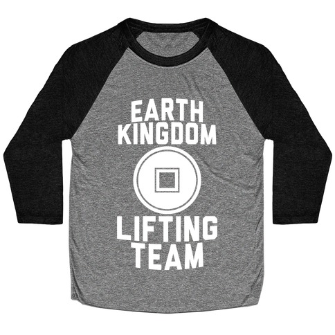 Earth Kingdom Lifting Team Baseball Tee
