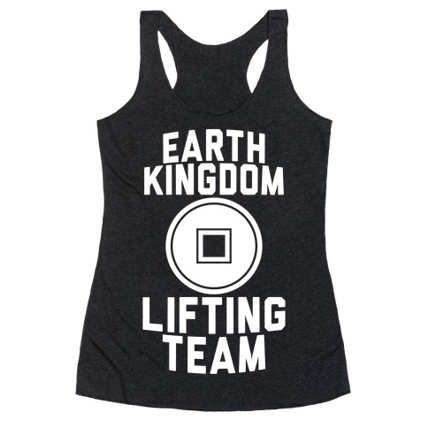 Earth Kingdom Lifting Team Racerback Tank Top