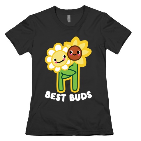 Best Buds (Flower Friends) Womens T-Shirt