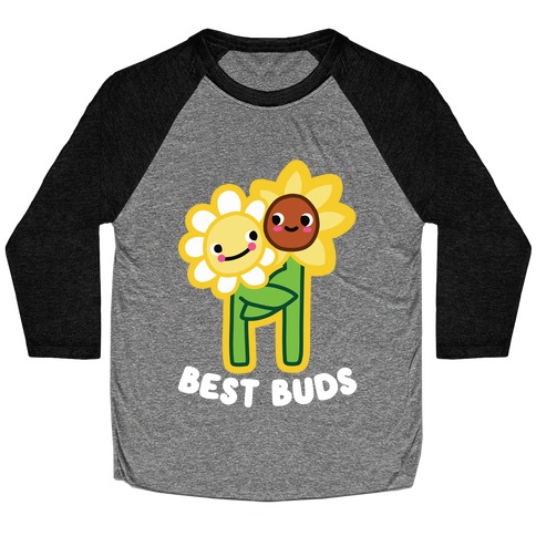 Best Buds (Flower Friends) Baseball Tee