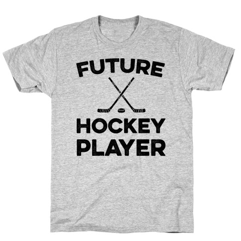 Future Hockey Player T-Shirts | LookHUMAN