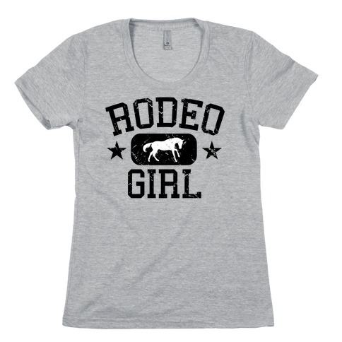 Rodeo Girl Womens T-Shirt