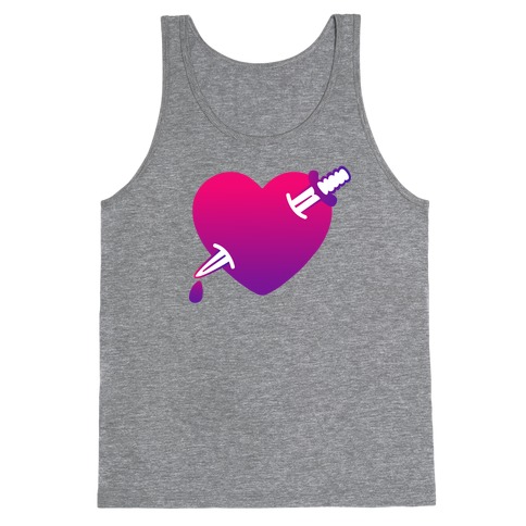 Heart and Dagger Tank Top