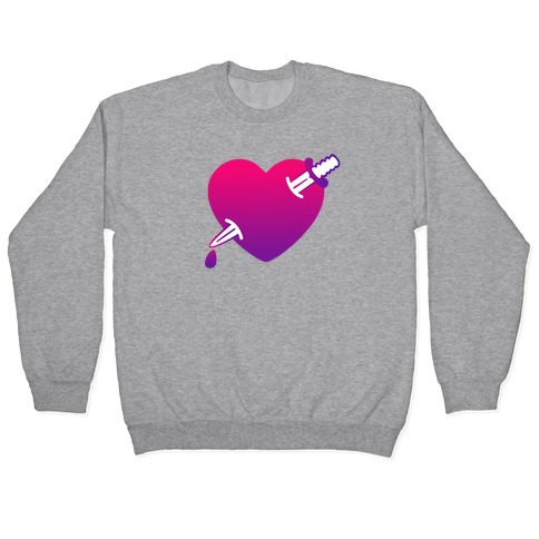 Heart and Dagger Pullover