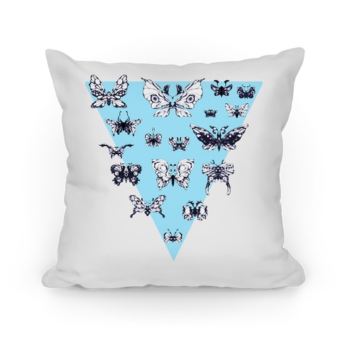 Moth Triangle Pillow