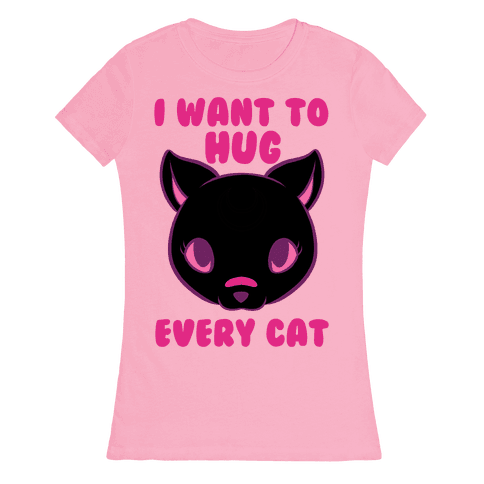 Hug Every Cat T-Shirt | LookHUMAN