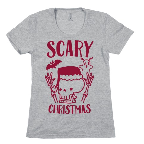 Scary Christmas  Womens T-Shirt