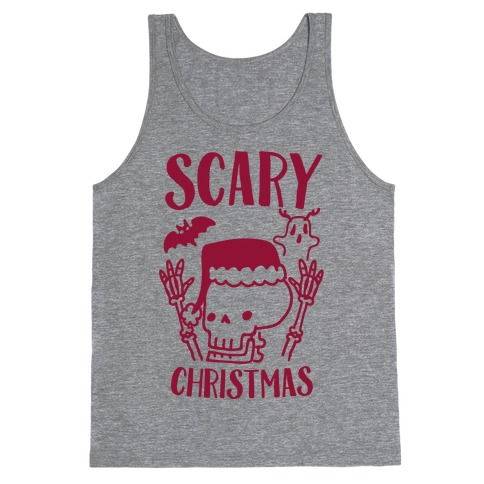 Scary Christmas Tank Top