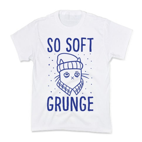 Soft Grunge Cat Kids T-Shirt