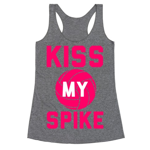 Kiss My Spike! Racerback Tank Top