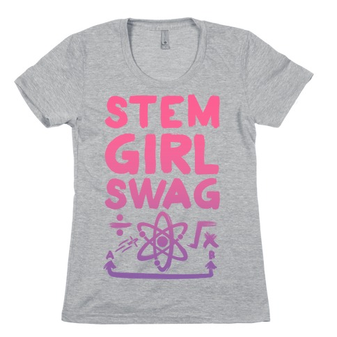 STEM Girl Swag Womens T-Shirt