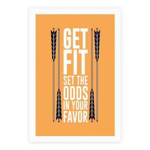 Get Fit Set The Odds In Your Favor Poster