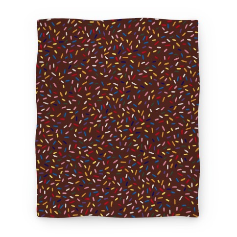 Sprinkle Blanket (Chocolate) Blanket