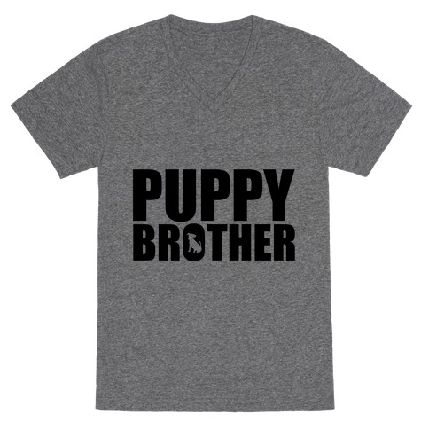 Puppy Brother V-Neck Tee Shirt