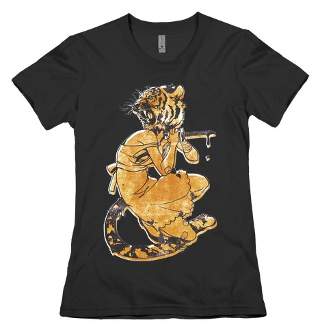 Tiger Woman Womens T-Shirt