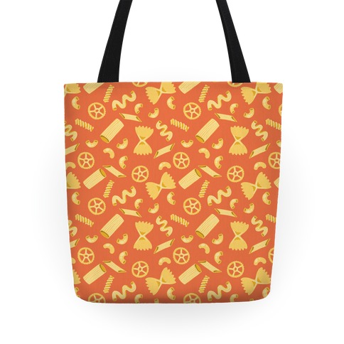 Noodle Pattern Tote Bag | LookHUMAN