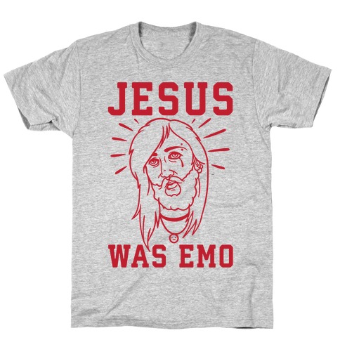 Jesus Was Emo T-Shirt