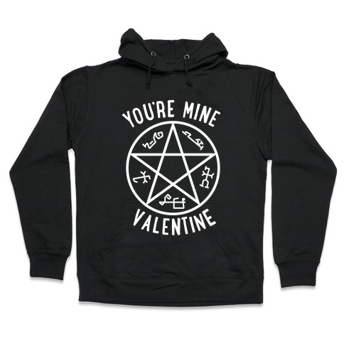 Devil's Trap Supernatural Valentine Hooded Sweatshirt