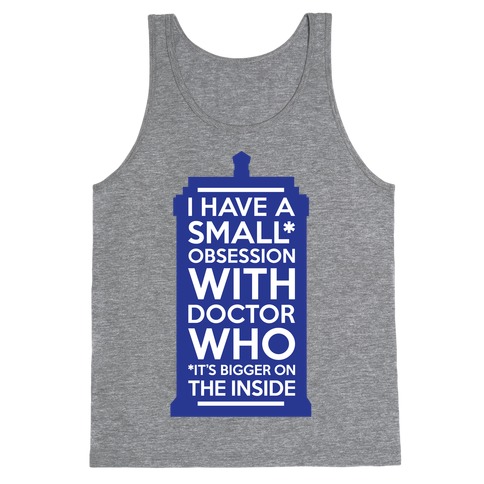 Doctor Who Obsession Tank Top