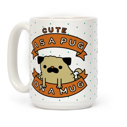 I'M WALKING MY PUG Novelty/Funny Printed Coffee/Tea Mug Ideal Gift/Present O594 