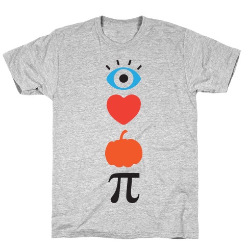 Eye Heart Pumpkin Pi (Tank) T-Shirt
