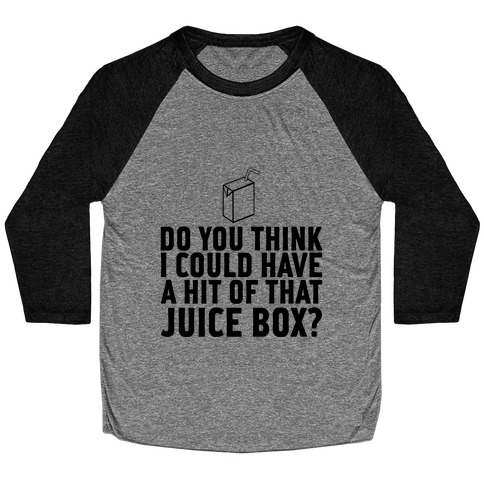 Juice Box Baseball Tee