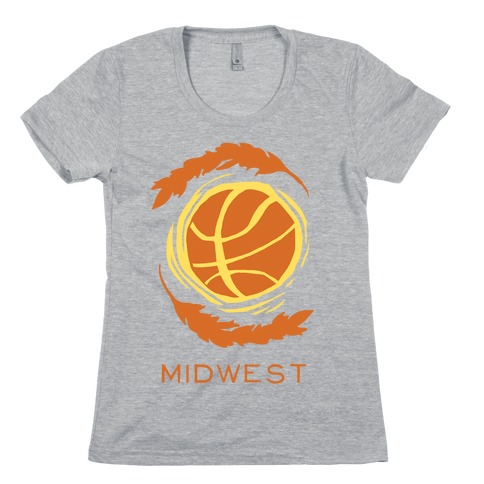 Midwest Basketball Womens T-Shirt