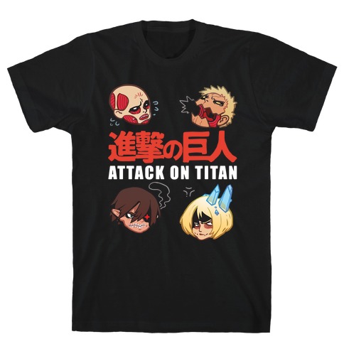 Attack On Titan Heads T-Shirt