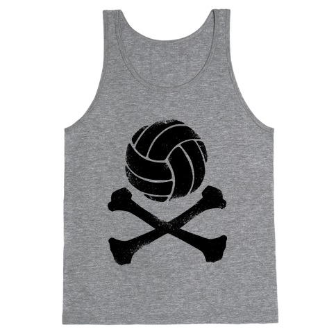 Volleyball and Crossbones (Vintage) Tank Top
