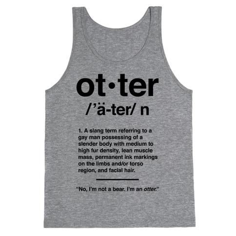 Otter Definition Tank Top