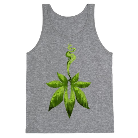 Green Leaf- Cannabis Tank Top
