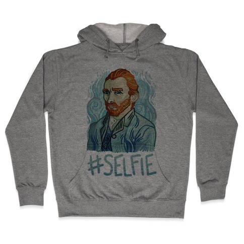 Van Gogh Selfie Hooded Sweatshirt
