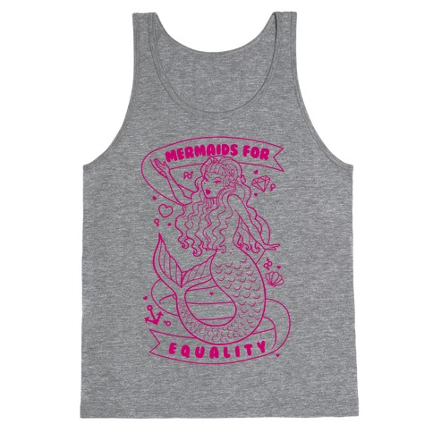 Mermaids For Equality Tank Top