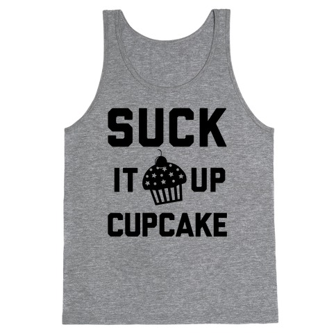 Suck It Up Cupcake Tank Top