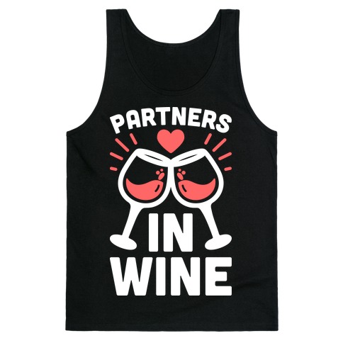 Partners In Wine Tank Top