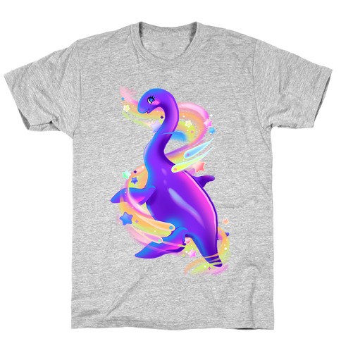 Neon Rainbow Loch Ness T-Shirt