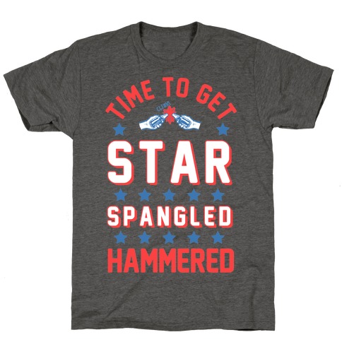 Star Spangled Hammered (crewneck) T-Shirt
