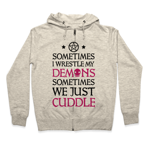 sometimes i wrestle with my demons shirt