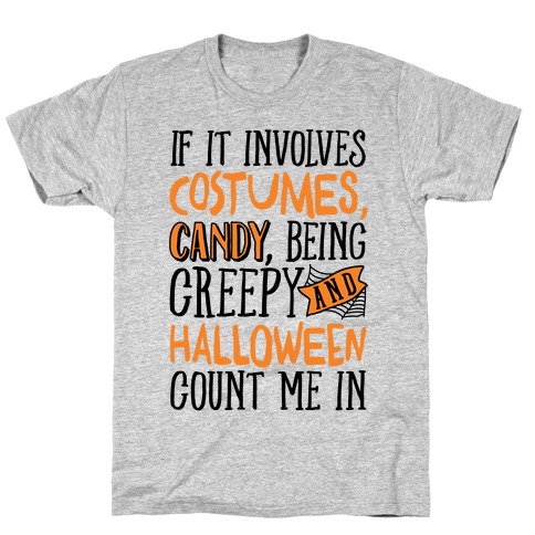 Halloween Count Me In T-Shirt