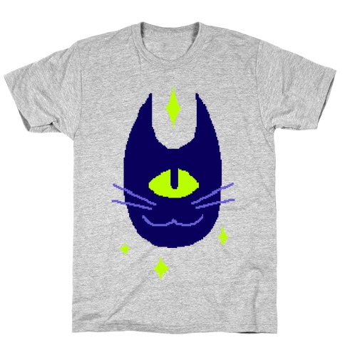 Pixel Cyclops Cat T-Shirt
