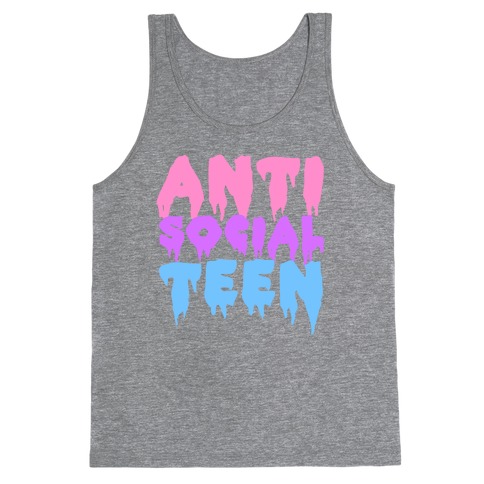 Anti Social Teen Tank Top
