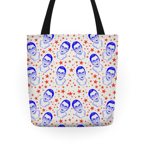 Red White and RBG Tote