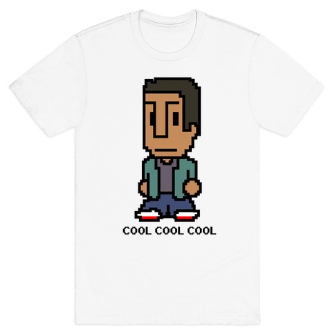 8-bit Abed T-Shirt