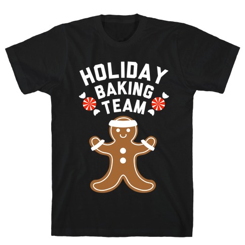 Holiday Baking Team (White Ink) T-Shirt