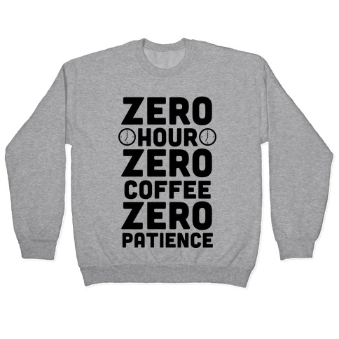 Zero Hour Pullover