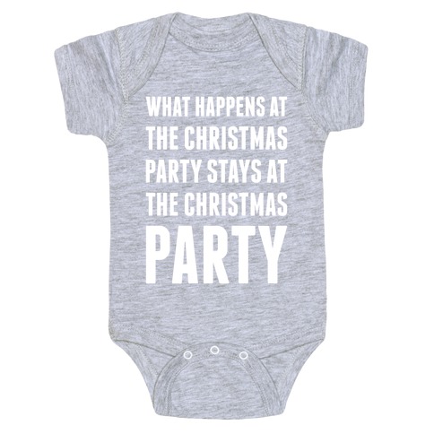 Christmas Party Baby One-Piece